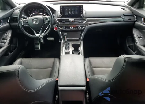 2019 Honda Accord Sport from USA, damaged, VIN 1HGCV1F31KA143964